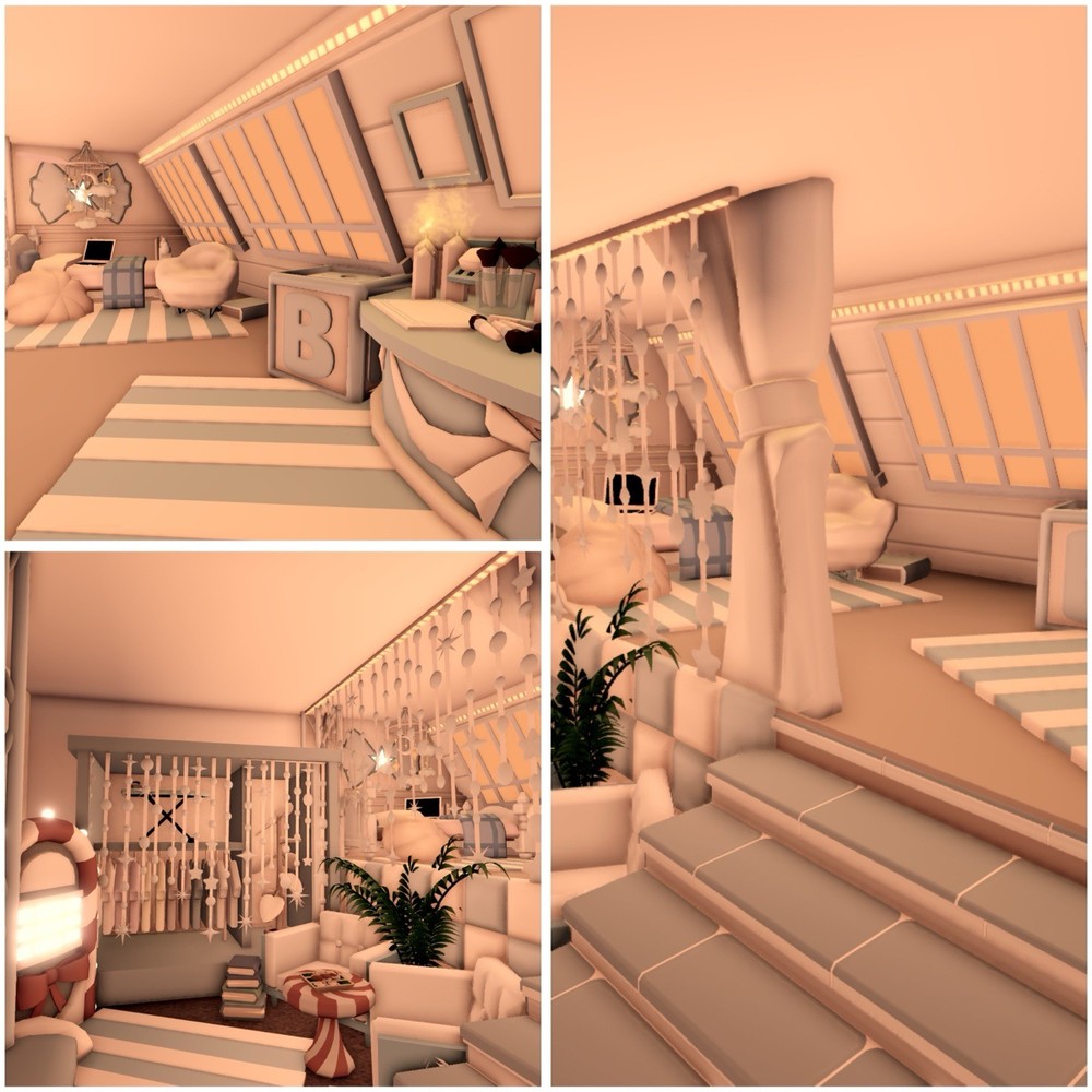 🛋️🩵 Blue Cozy Aesthetic Small Apartment House Build Adopt Me 🩵🛋️