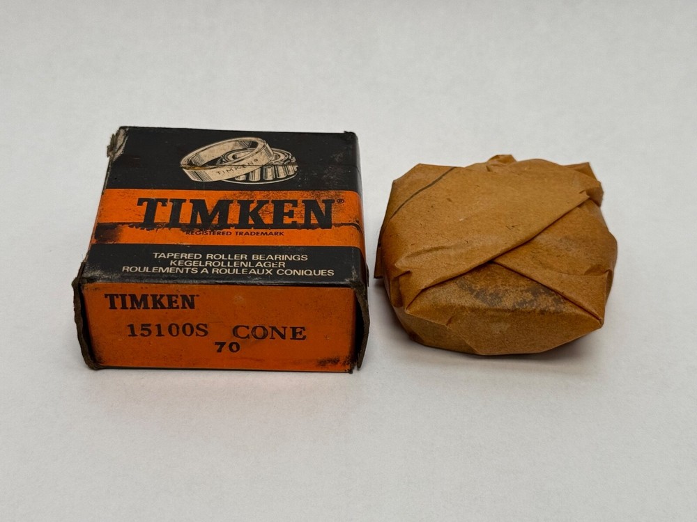 Timken 15100S Tapered Bearing Cone 1 Inch Inner Diameter 15100-S