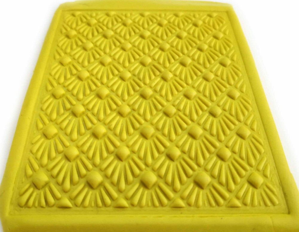 Polymer Clay Diamond Texture Stamp for Clay Imprinting