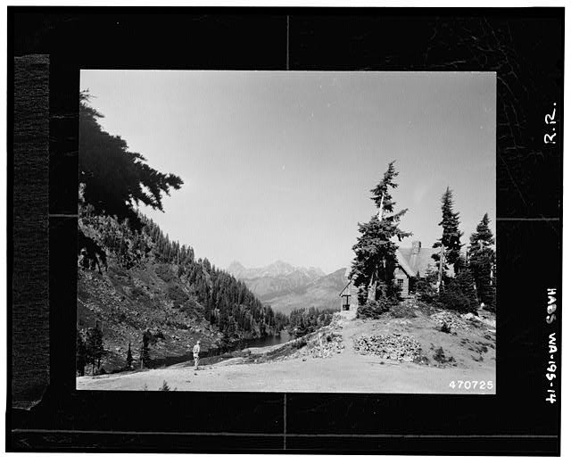 Rocky Mountain National Park Colorado 1900s Mountain Lodge Scenic View