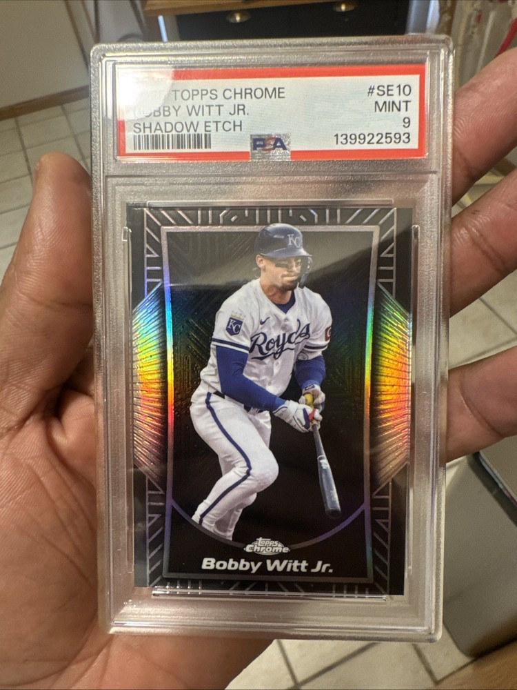 2025 Topps Chrome - Shadow Etch Bobby Witt Jr. #SE10