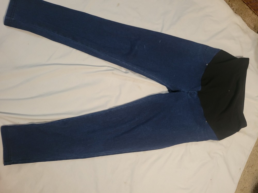 Women's Medium Time & Tru Maternity Stretch Denim Jeans