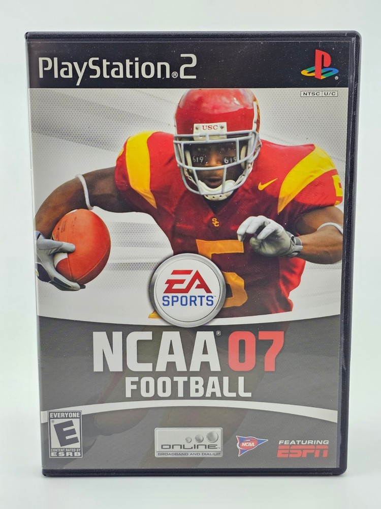 Sony Playstation 2 PS2 NCAA 07 Football CIB Cleaned Tested
