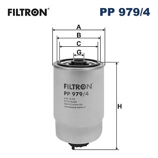 PP 979/4 FILTRON Fuel Filter for Hyundai, Kia