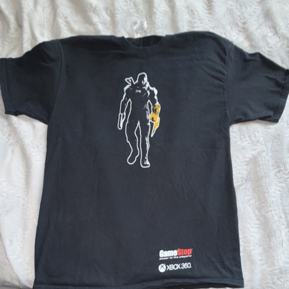 Port & Company Mass Effect 3 GameStop Promo Xbox 360 Graphic T-Shirt L