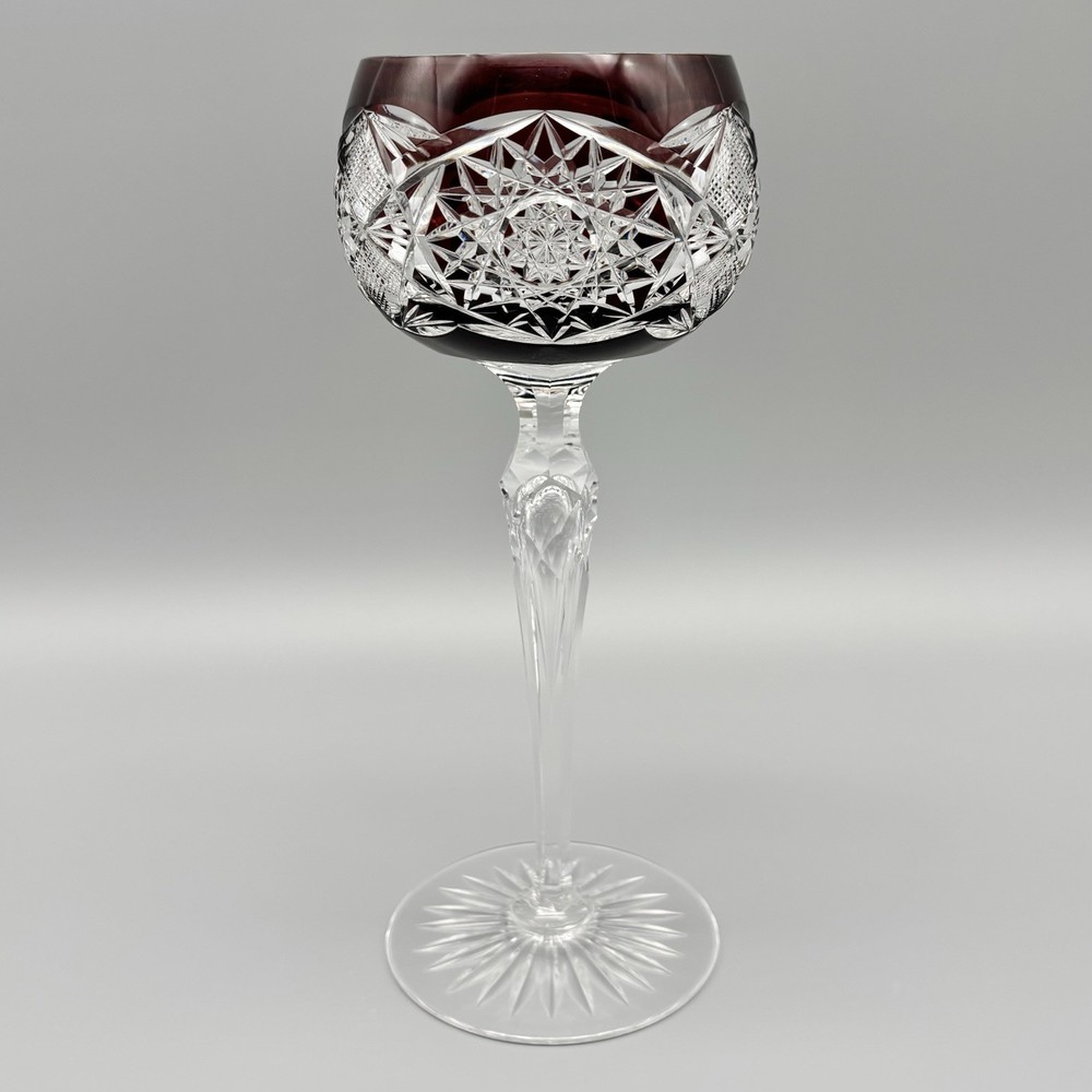 Amethyst Crystal Cut to Clear Starburst 8