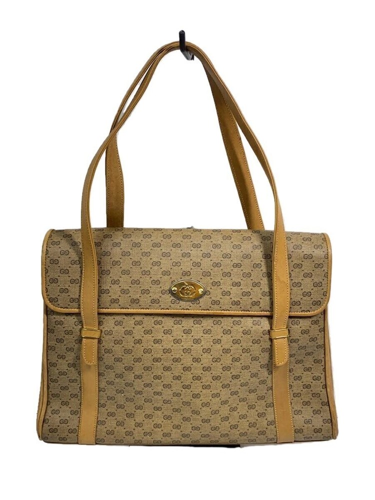 GUCCI Brown Tote Bag 000-46-4857 Authentic From Japan