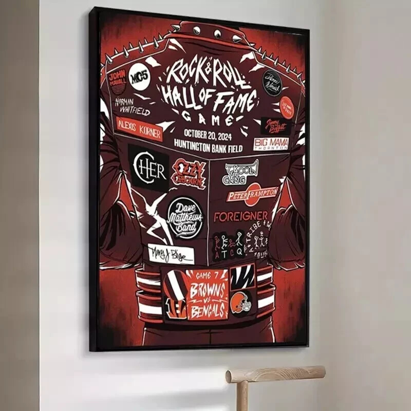 NFL Cleveland Browns Vs Cincinnati Bengals Game 7 Poster