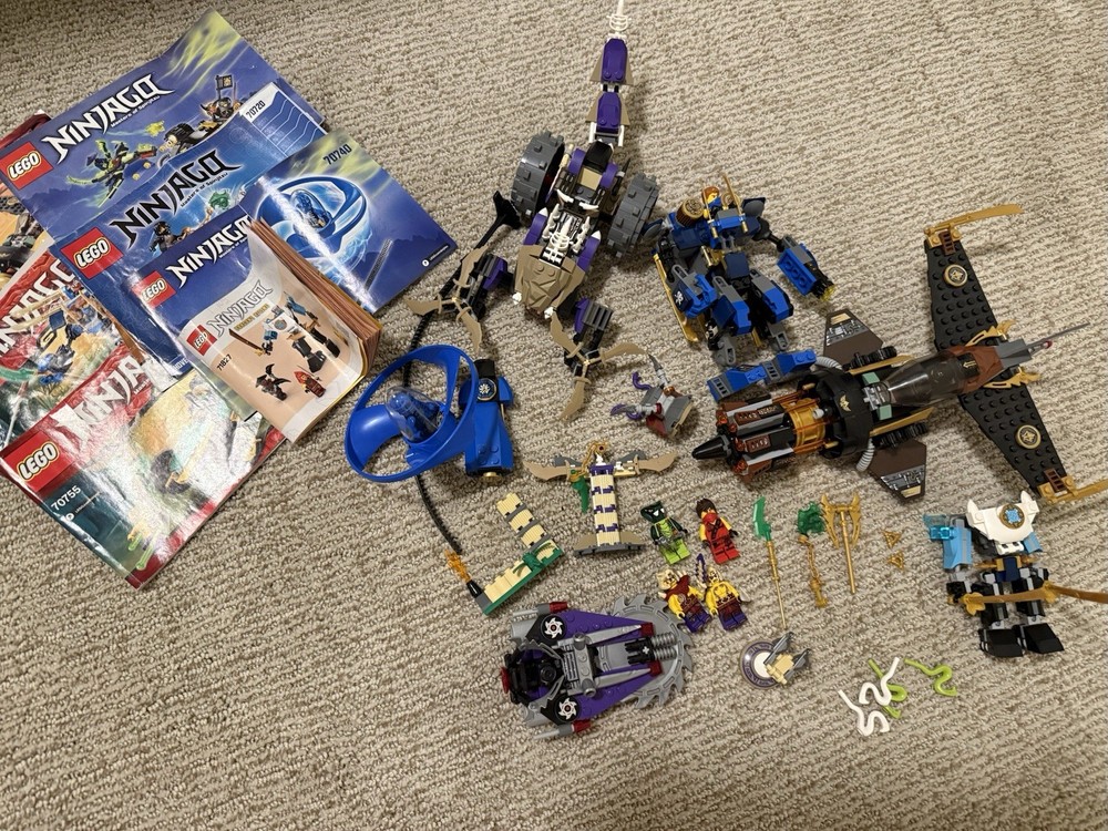 Lego Ninjago Action Figure Lot Bundle