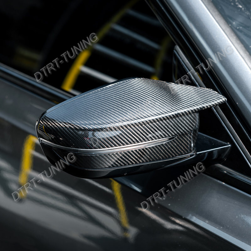 Full Carbon Fiber M Tuning Wing Mirror Cover Caps For BMW 3/4/5 Series G20 G30