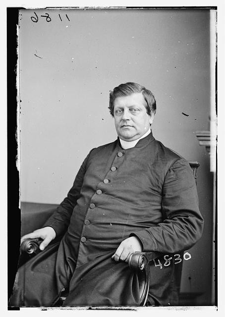 Photo:Bishop Odenheimer Portrait 1850s Clergy Religious Leader