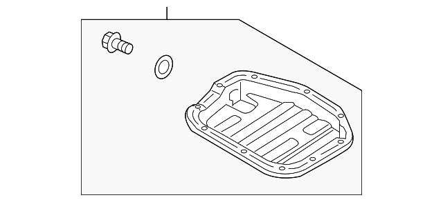 Genuine Nissan Oil Pan 11110-4BB1B