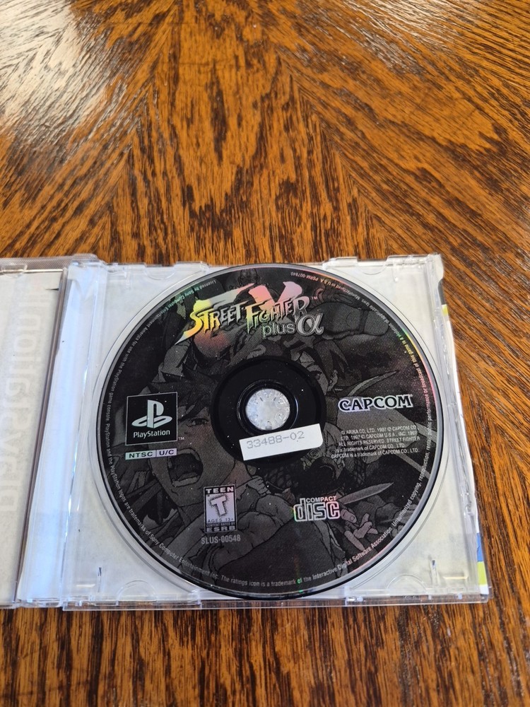 Street Fighter EX Plus Alpha (PS1 Sony PlayStation 1, 1997) Disc Only - Tested