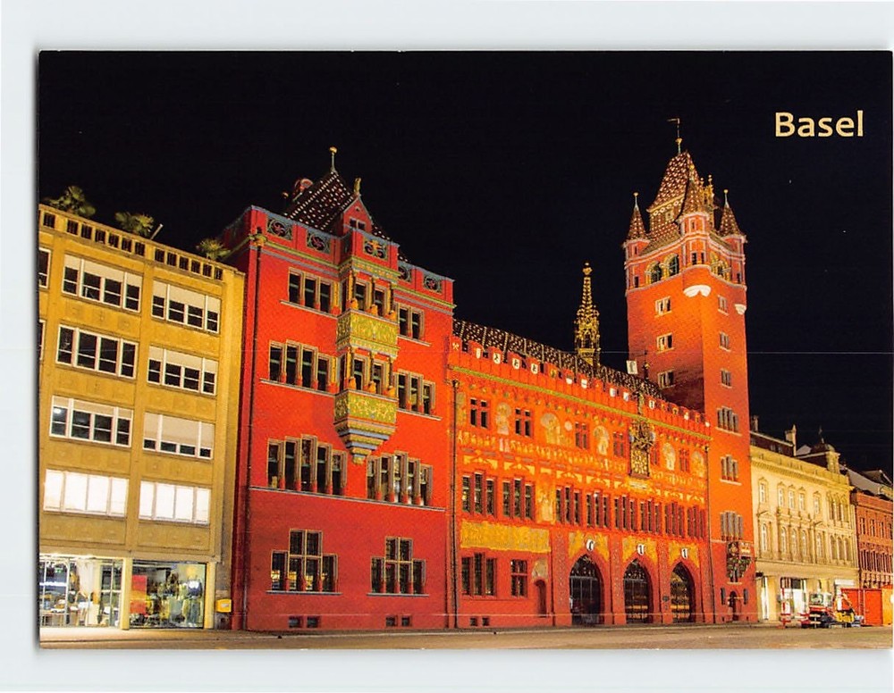 Postcard Basel Switzerland