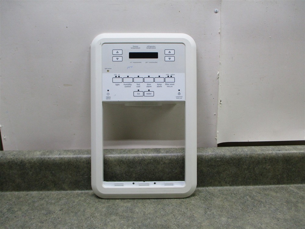 Whirlpool Refrigerator Dispenser Panel Replacement Part W10776982 W10142272 for Yellowed Plastic