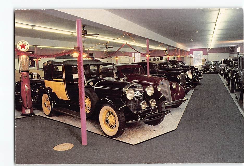 Postcard Kelley Car Museum & Gift Shop Gouldsboro Pennsylvania USA