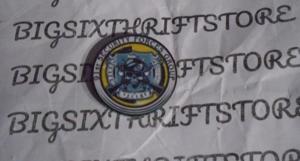 91st Special Forces Group Combat Dining 2011 Air Force Poker Chip Challenge Coin