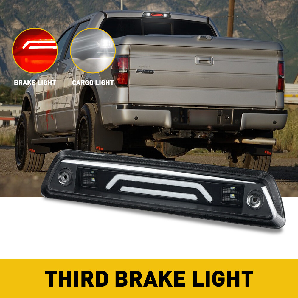 AUXITO LED 3rd Brake Cargo Light Red White for 2009-2014 Ford F150