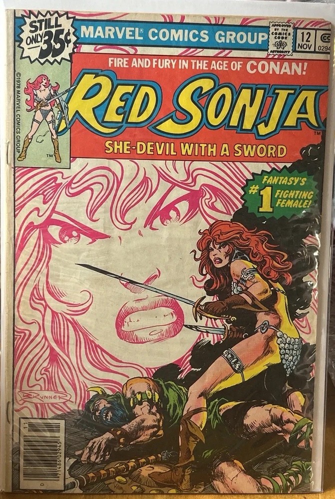 Red Sonja #12 (Marvel Comics November 1978)