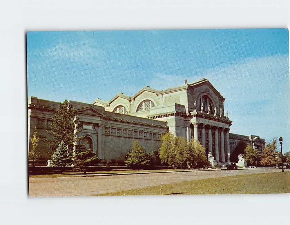 Postcard City Art Museum St. Louis Missouri USA