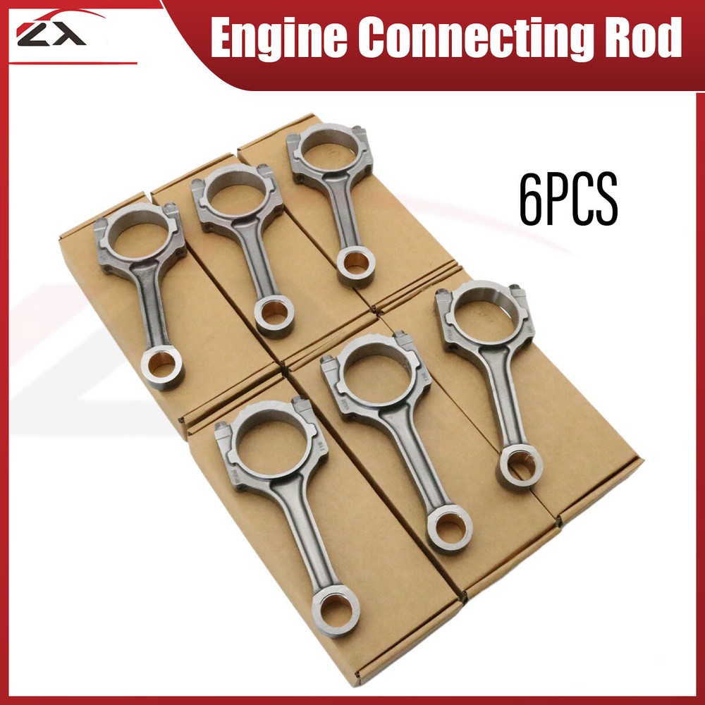 6PCS 12590584 Connecting Rod Set for 2008-2017 Chevy GMC Cadillac Buick 3.6L Engines