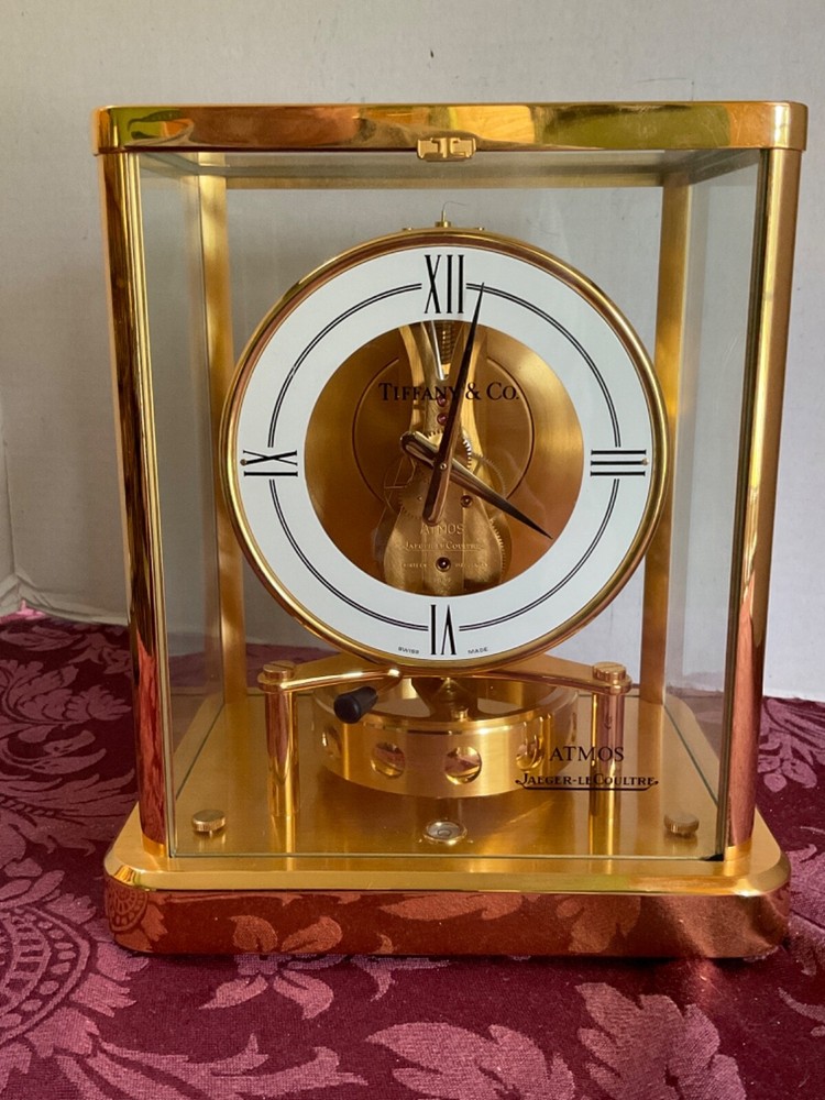 Super Rare -Jaeger LeCoultre Atmos Clock Retailed by TIFFANY & Co. Atmos Cal.540