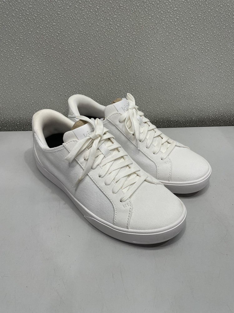 Kizik Irvine Casual Sneakers Unisex Men's US 7, Women's US 8.5 White *Preowned*
