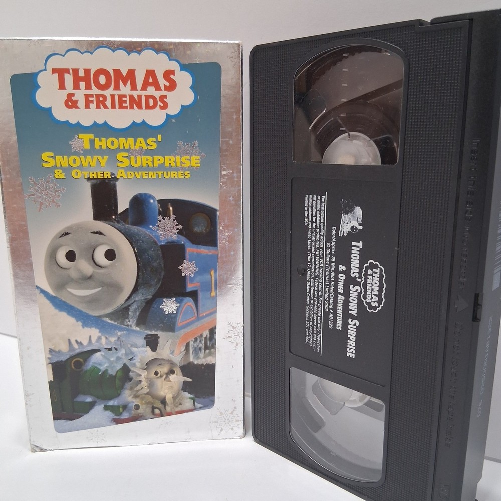 Thomas the Tank Engine & Friends Snowy Surprise VHS 2003 Video Tape Train Show