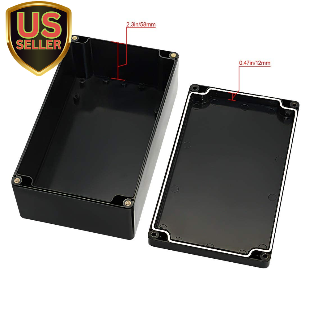 Project Box ABS Plastic IP65 Waterproof Dustproof Electrical Junction Box Out...-image