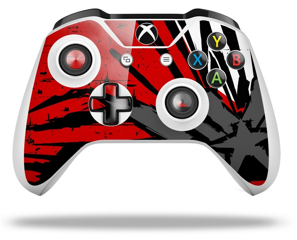 Skin for XBOX One S / X Controller Baja 0040 Red Vinyl Decal