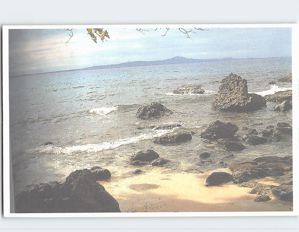 Postcard Beach Scene