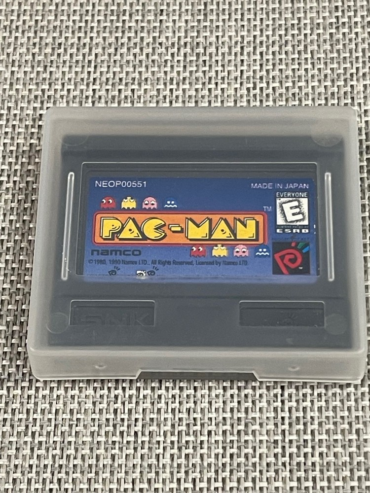 Neo Geo Pocket Color SNK Pac Man Authentic Cartridge Only Tested Working