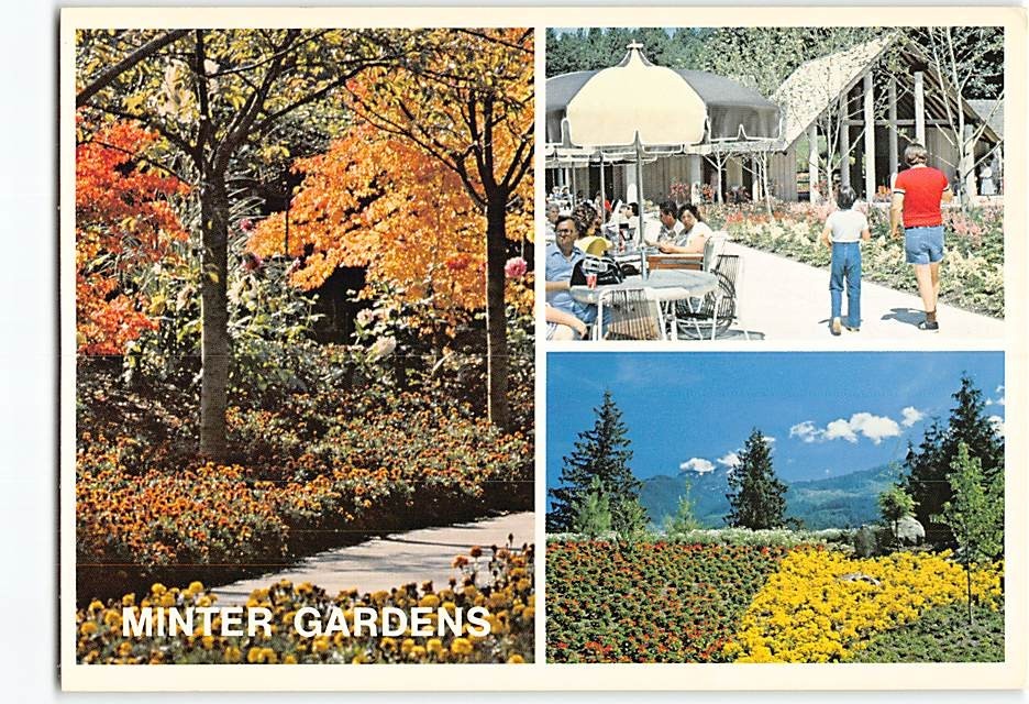 Postcard Minter Gardens Chilliwack Canada
