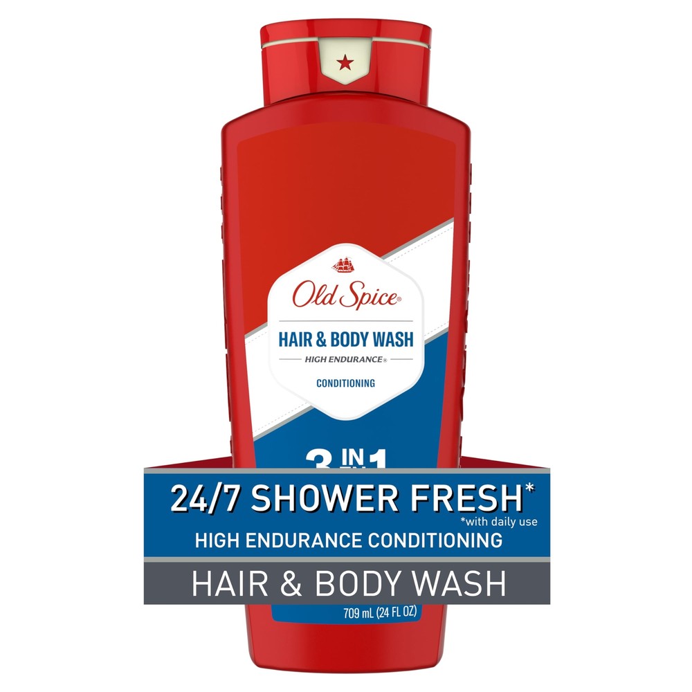 High Endurance Hair & Body Wash Conditioner for Men, 24 fl oz
