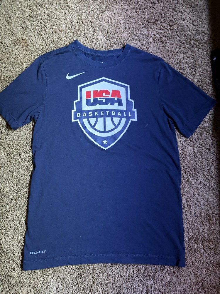 ‘new’ Nike Dri-FitUSA Basketball Shirt Men’s Size Small