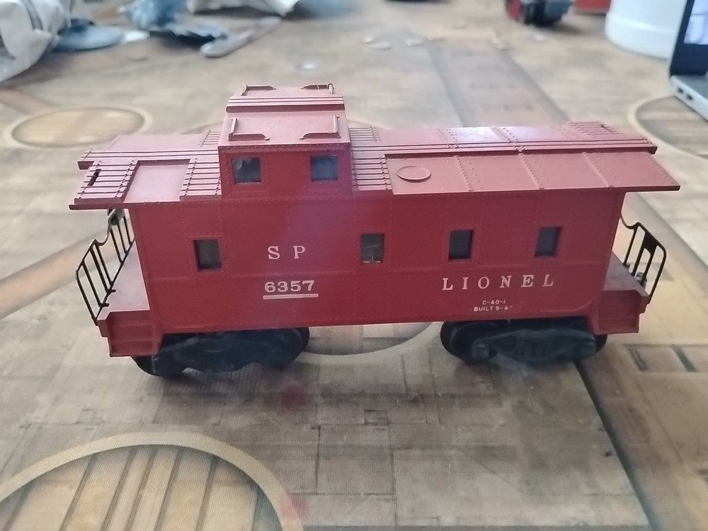 Lionel Train 6357 Caboose With Box Vintage