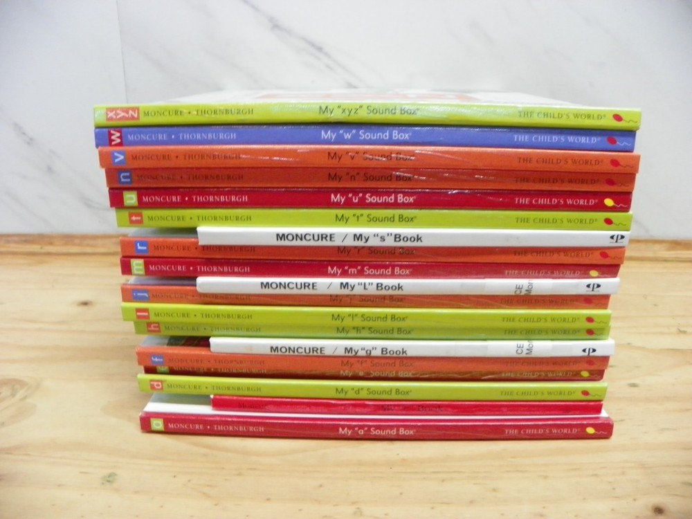 Moncure My First Steps To Reading 19 Books A C D E F G H I J L M N R S T U V Xyz-image