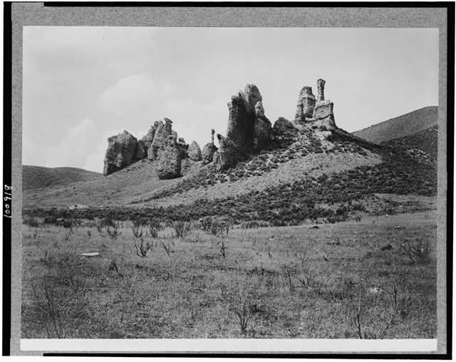 Estes Park Colorado 1910s Rock Formations Landscape National Photo Company