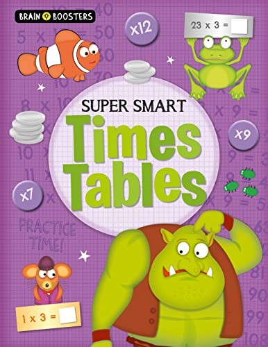 Brain Boosters: Super-Smart Times Tables by Worms, Penny Book The Fast FreeFREE US DELIVERY | ISBN: 1789503035 | Quality Books