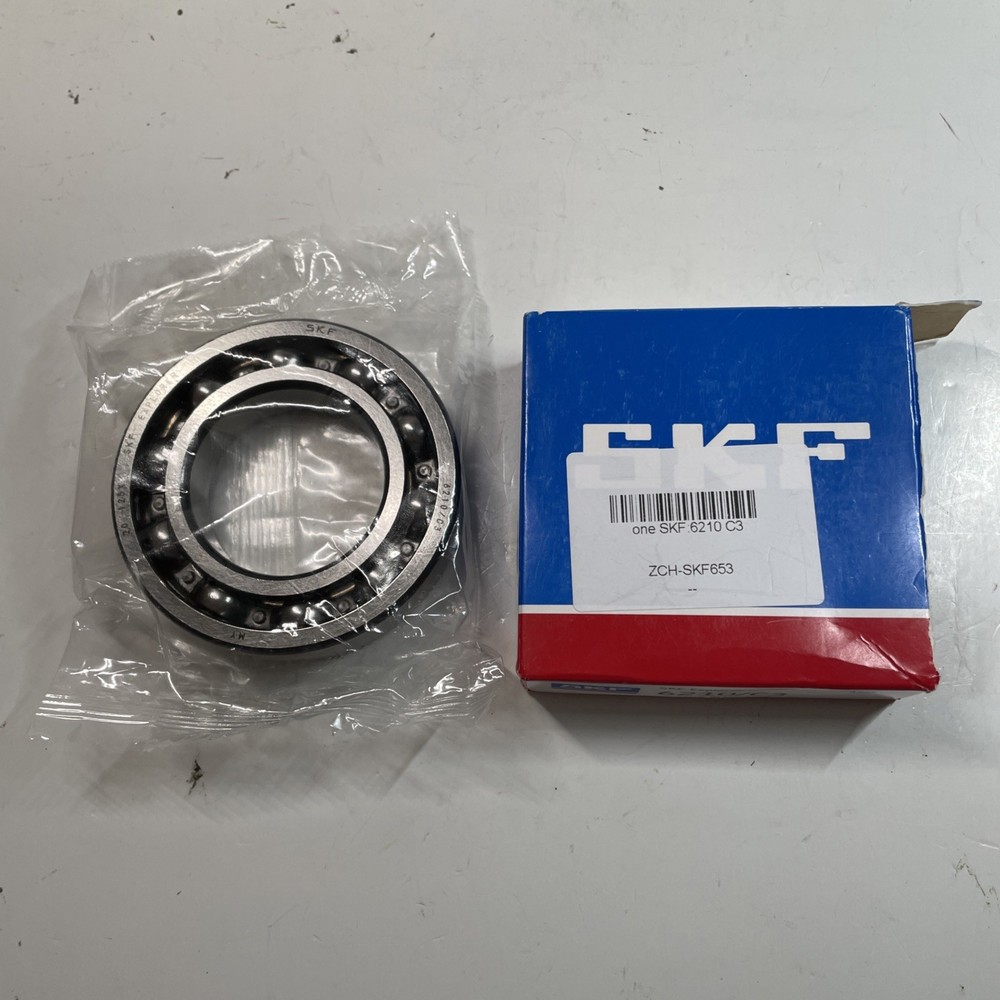 SKF 6210 C3 50x90x20mm Deep Groove Ball Bearing NEW ,FAST SHIPPING