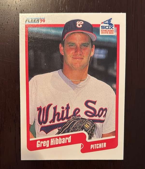 1990 Fleer #534 Greg Hibbard