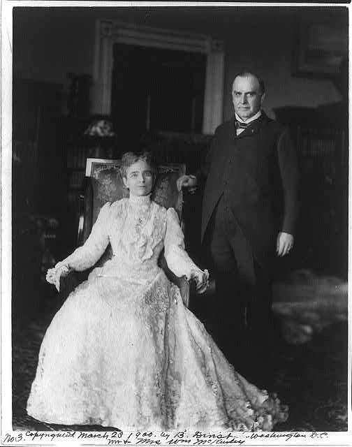 Photo:President and Mrs. McKinley c1900