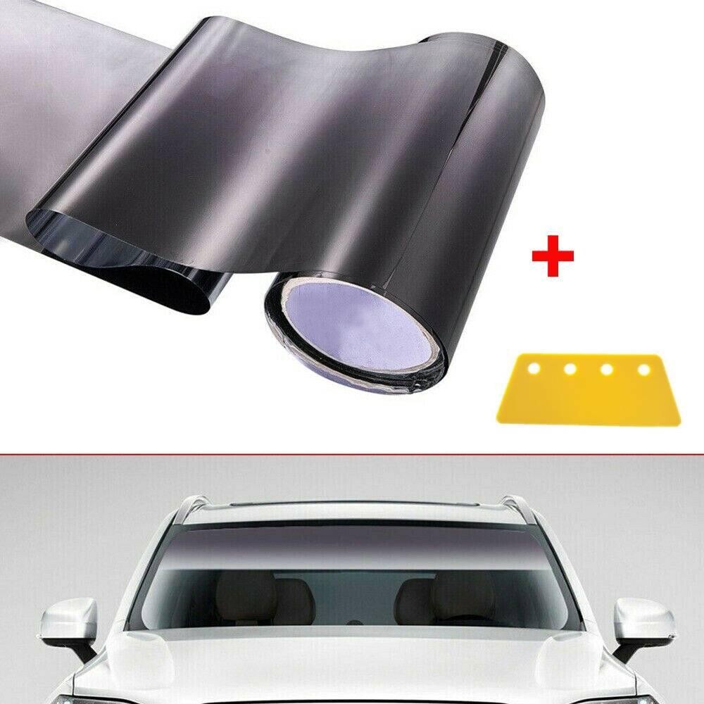 New UV Protected Stretchable Car Sun Visor Tint for Front Windshield Shade
