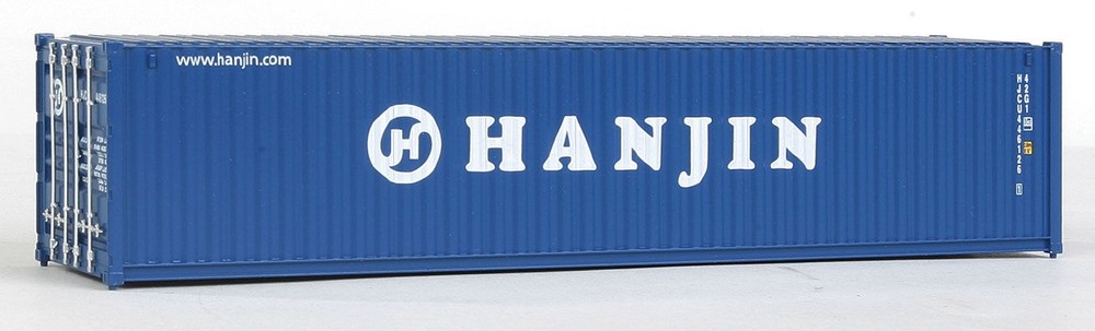 NEW Walthers 40 Corrugated Container Hanjin HO Scale FREE US SHIP