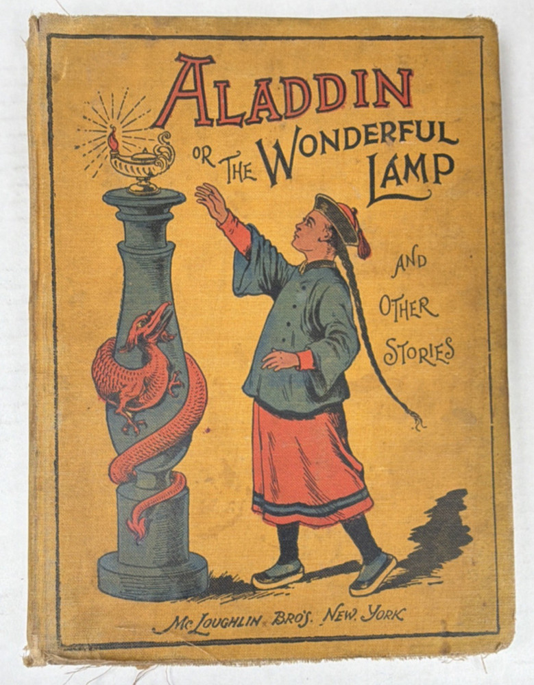 Aladdin The Wonderful Lamp,  McLoughlin Brothers 1903 Illustrated