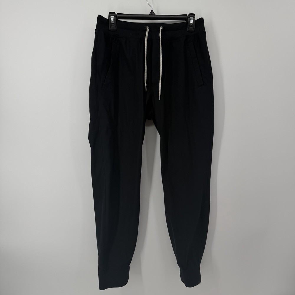 Vuori Meta Jogger Pants Men's Medium Drawstring Lightweight Athletic Black V436