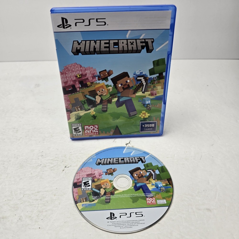 Minecraft (Sony PlayStation 5 PS5, 2024)