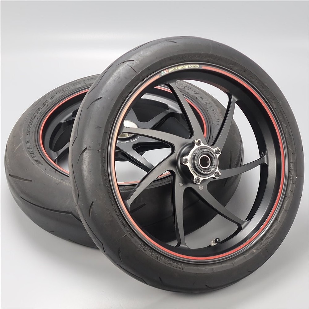 DUCATI 1198S Corse SE '10 Genuine Aluminum Forged Wheels Front & Rear SET