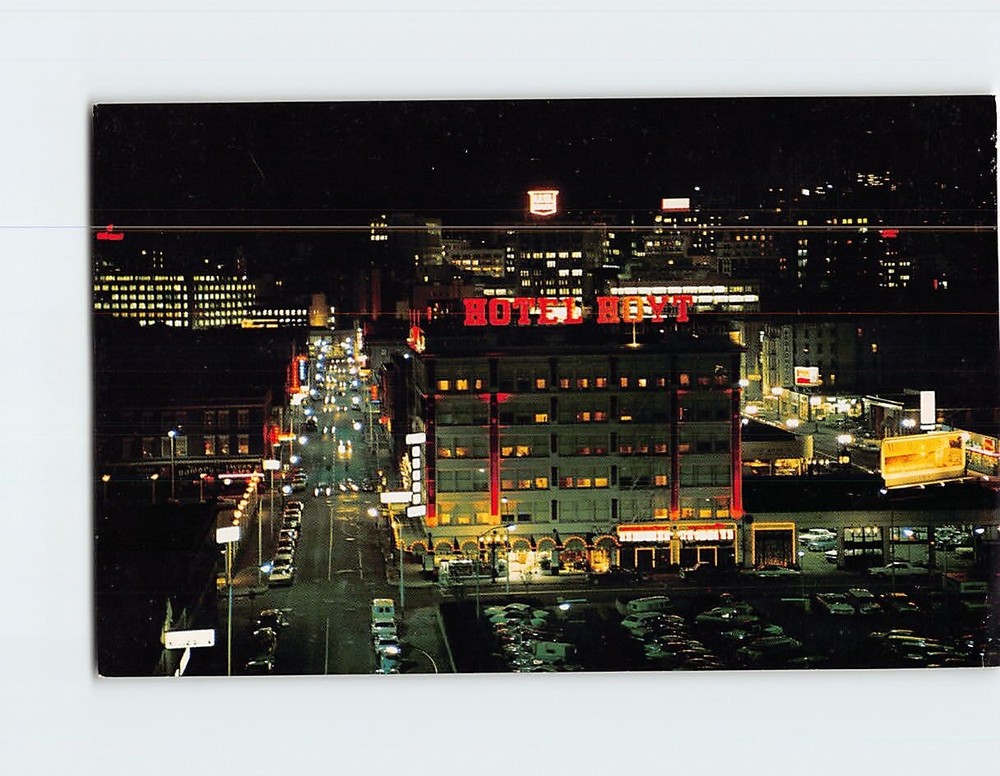 Postcard Hoyt Hotel Portland Oregon