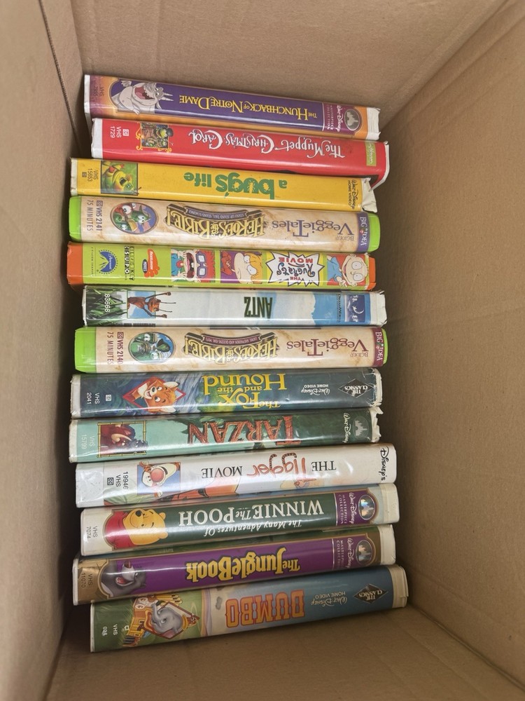 Disney VHS lot